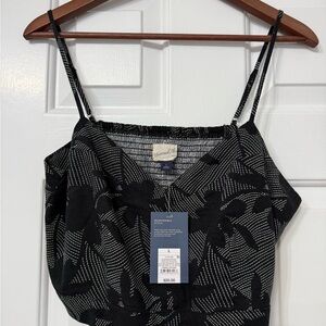 Universal Thread  Black and White Camisole